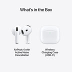 Apple AirPods 4 with Active Noise Cancellation