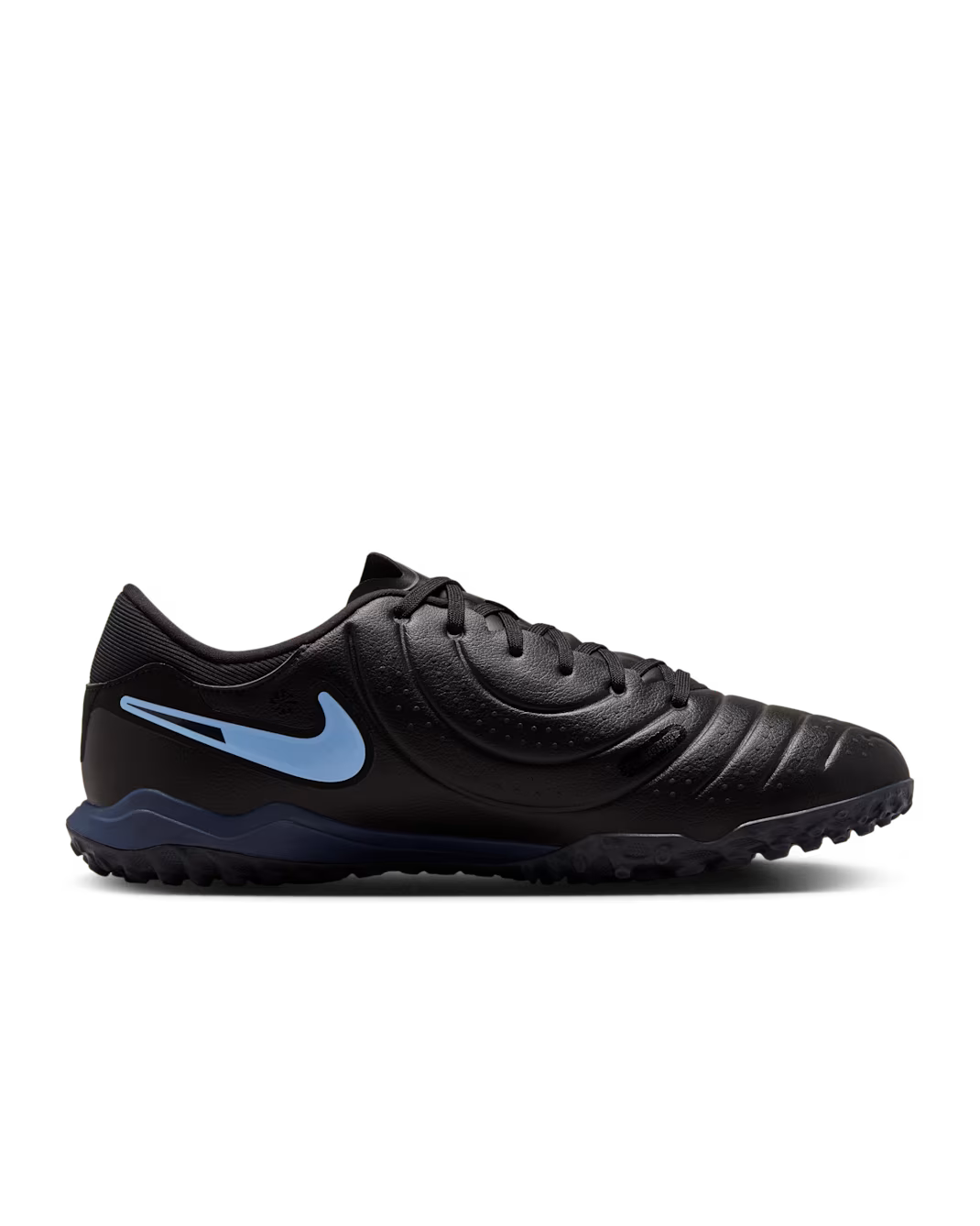 Nike Tiempo Legend 10 Academy Turf Low-Top Football Shoes ( Black/Black )