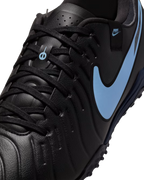 Nike Tiempo Legend 10 Academy Turf Low-Top Football Shoes ( Black/Black )