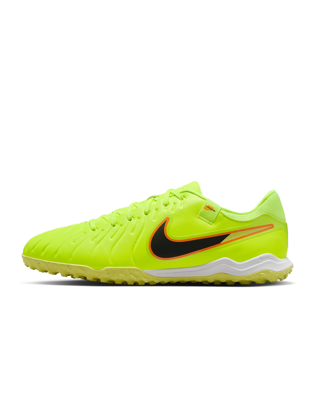 Nike Tiempo Legend 10 Academy Turf Low-Top Football Shoes ( Volt/Black )
