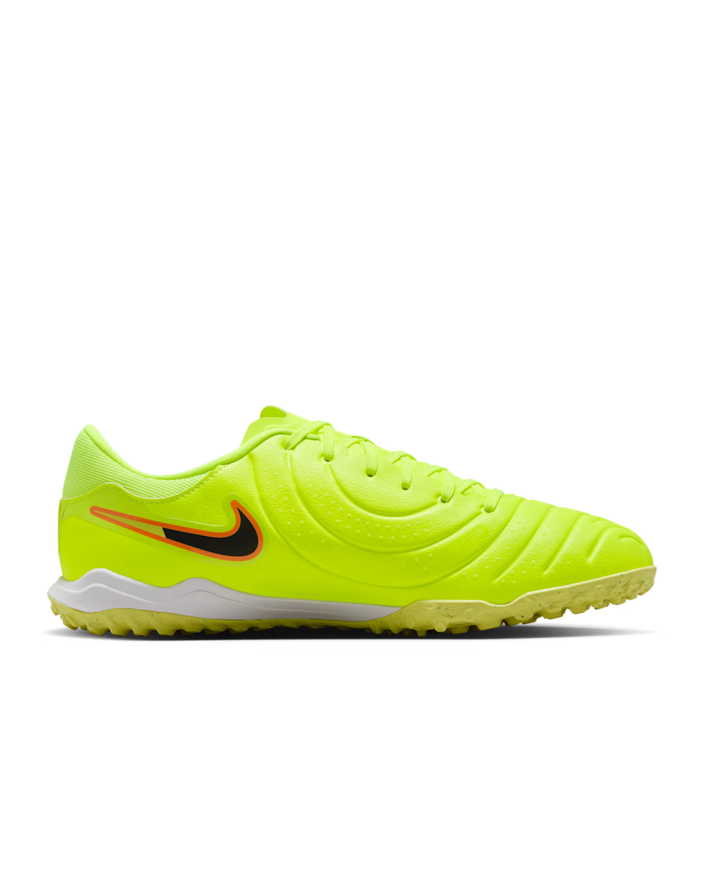 Nike Tiempo Legend 10 Academy Turf Low-Top Football Shoes ( Volt/Black )