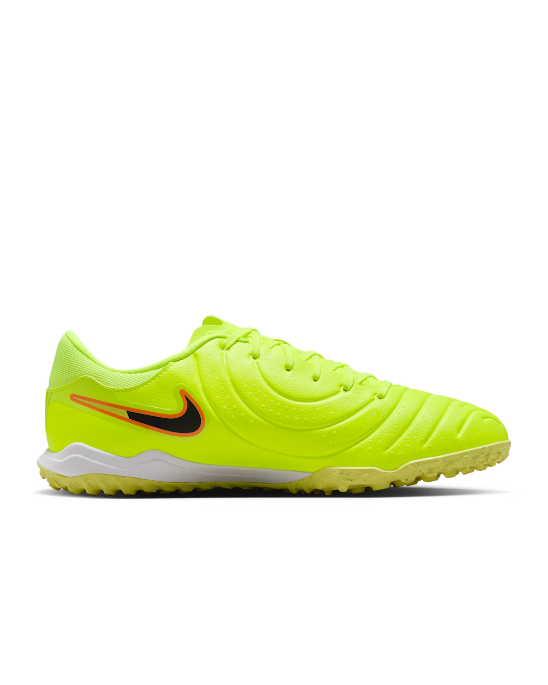 Nike Tiempo Legend 10 Academy Turf Low-Top Football Shoes ( Volt/Black )