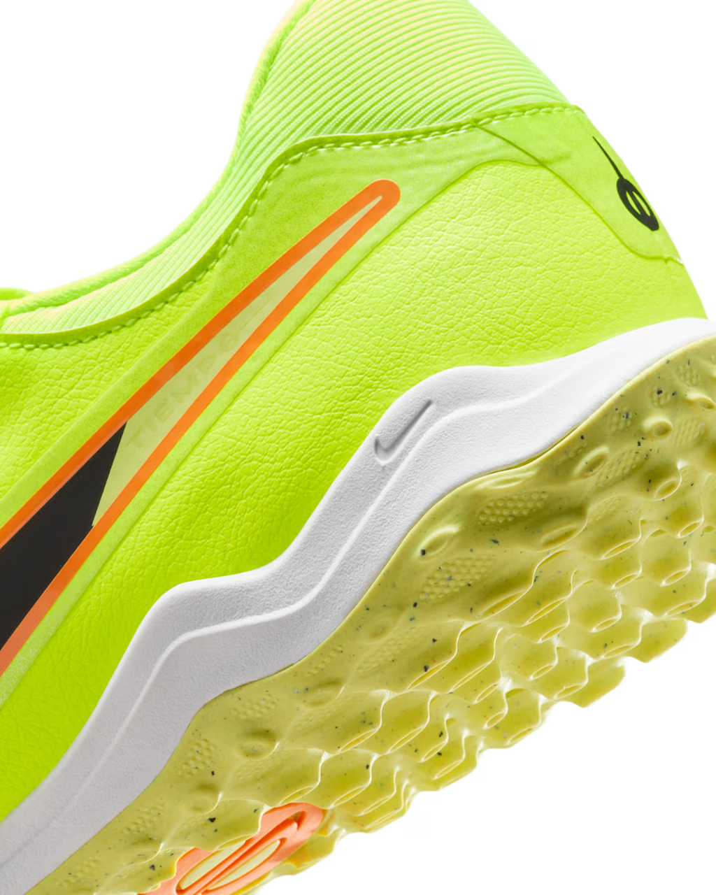 Nike Tiempo Legend 10 Academy Turf Low-Top Football Shoes ( Volt/Black )