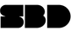 SBD Logo in black on transparent background
